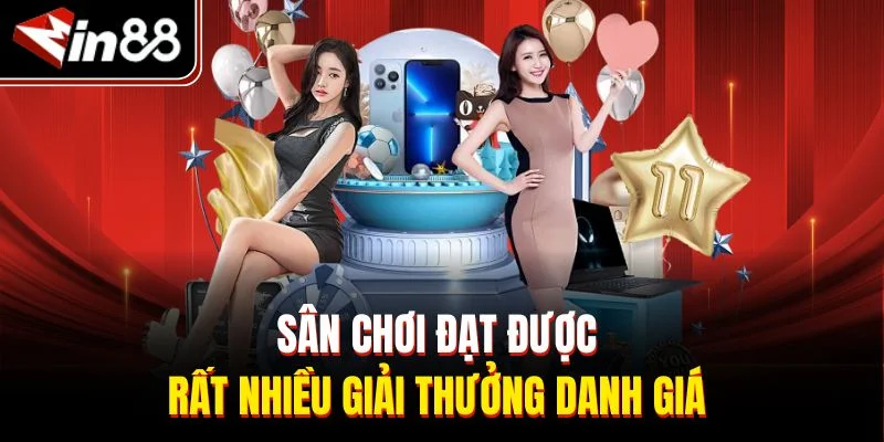Sân chơi đạt được rất nhiều giải thưởng danh giá